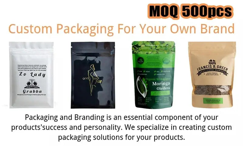 50pcs Thick Stand Up Tear Notch Aluminum Foil Window Side Reusable Ziplock Packaging Pouches Food Powder Snack Nuts colegio culinario de morelia