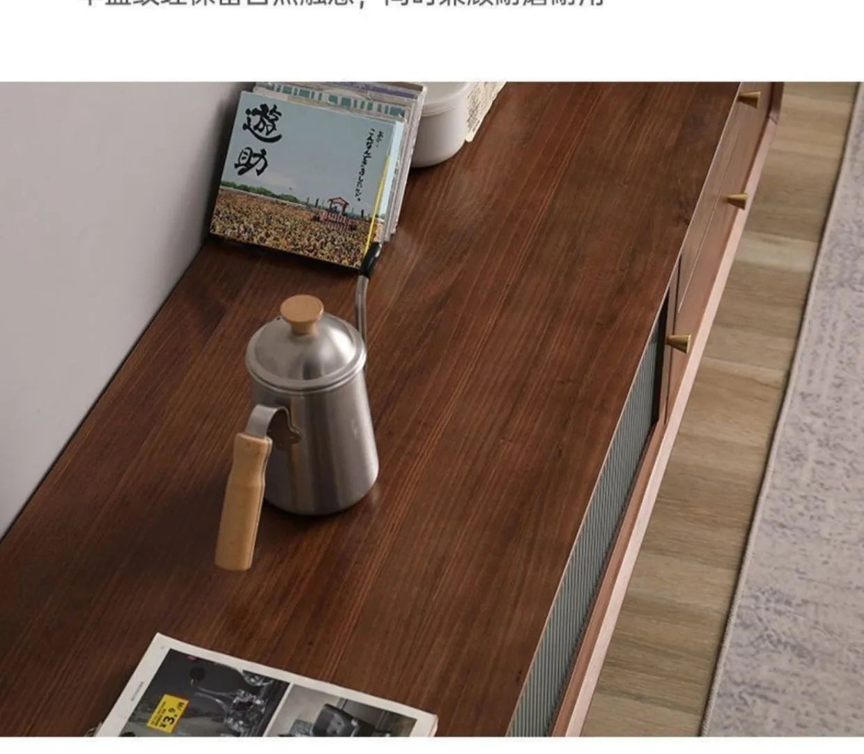 Wood Moveable Tv Cabinet Brown Modern Universal Farmhouse Storage Drawers Tv Cabinet Haushalt Muebles Para Tv Home Furniture Chef's Market