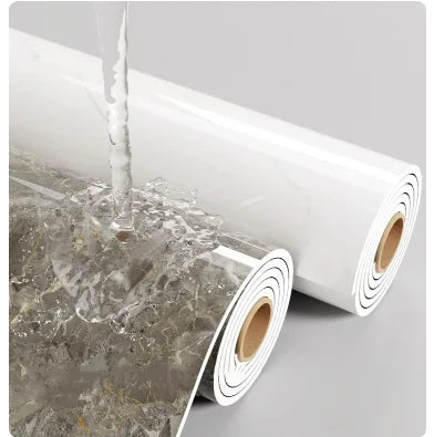1 roll marble thick foam imitation ceramic tile self-adhesive wallpaper bedroom wallpaper bathroom waterproof wall sticker Chef's Market