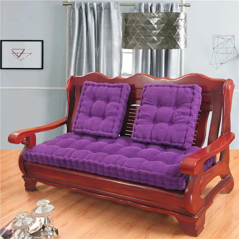 Inyahome Oversized Thickened Long Bench Cushion Pad Chair Seat Cushion Decorative Pillow For Garden Lounger/Bay Window Pad Green colegio culinario de morelia