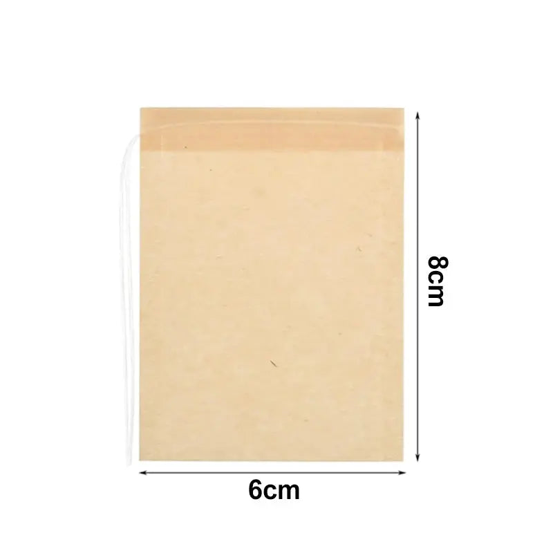 500/100PCS Disposable Teabags with Drawstring Coffee Filter Paper Bag Empty Loose Tea Bags Infuser for Spice Kitchen Teaware colegio culinario de morelia