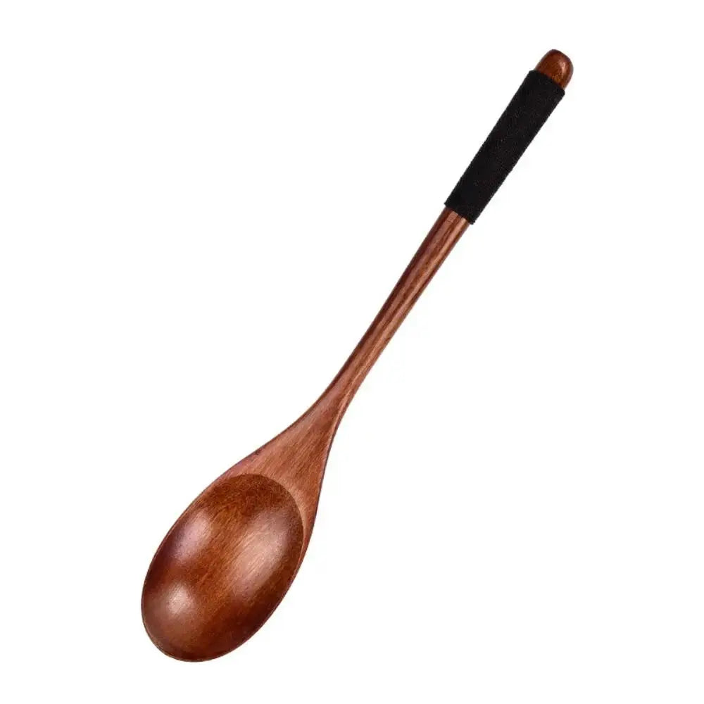 High Quality Natural Wooden Spoon Handmade Dinner Kit Wooden Fork Kitchen Accessories colegio culinario de morelia