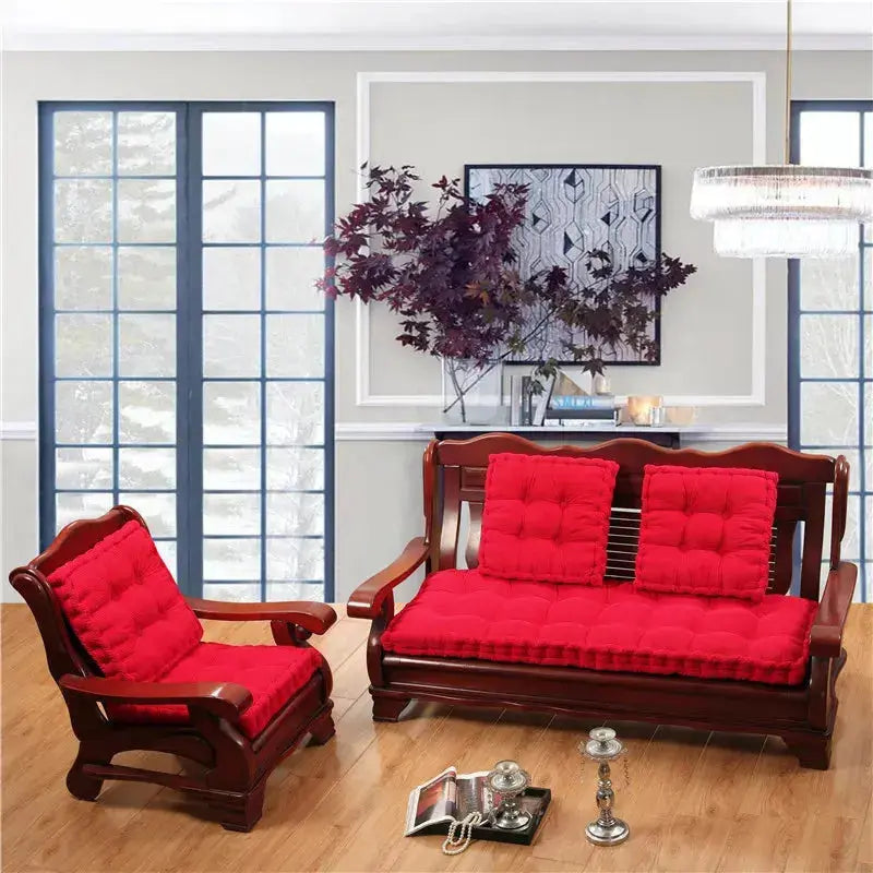 Inyahome Oversized Thickened Long Bench Cushion Pad Chair Seat Cushion Decorative Pillow For Garden Lounger/Bay Window Pad Green colegio culinario de morelia