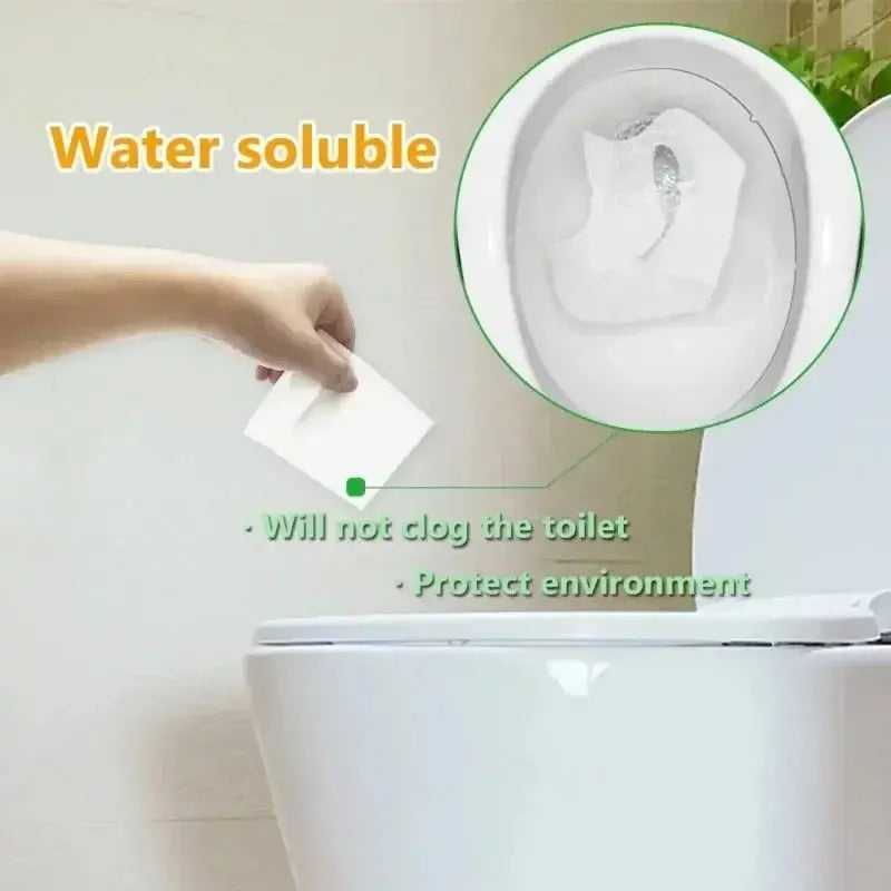 50/30/10PCS Portable Disposable Toilet Seat Paper Waterproof Soluble Water Covers Type Travel Camping Hotel Bathroom Accessories colegio culinario de morelia
