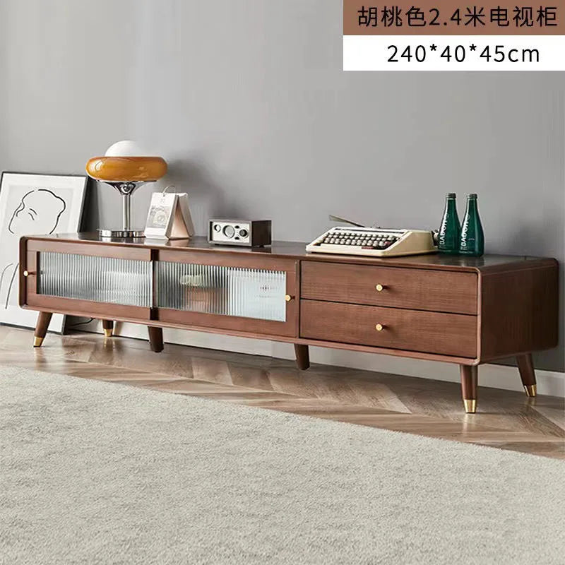Wood Moveable Tv Cabinet Brown Modern Universal Farmhouse Storage Drawers Tv Cabinet Haushalt Muebles Para Tv Home Furniture Chef's Market