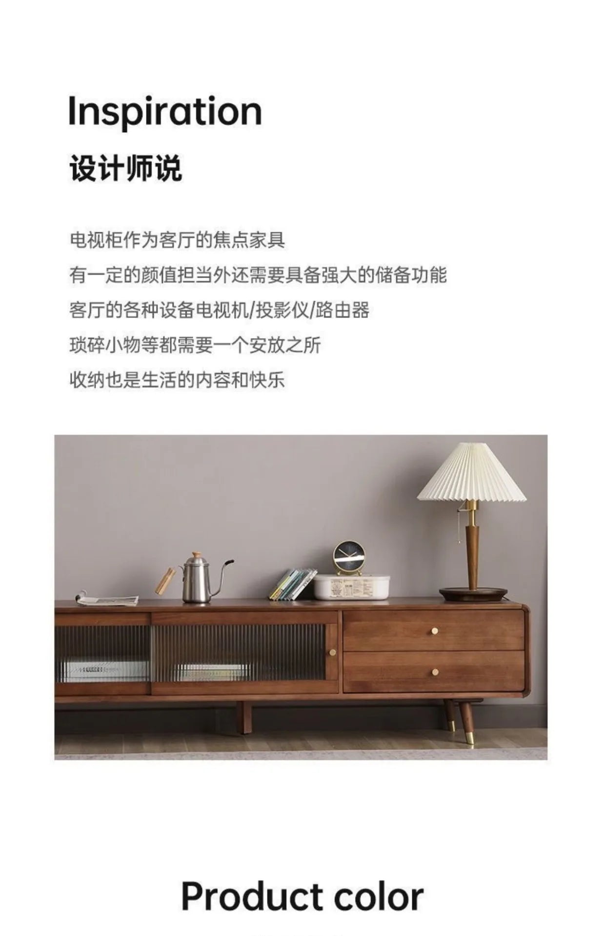 Wood Moveable Tv Cabinet Brown Modern Universal Farmhouse Storage Drawers Tv Cabinet Haushalt Muebles Para Tv Home Furniture Chef's Market