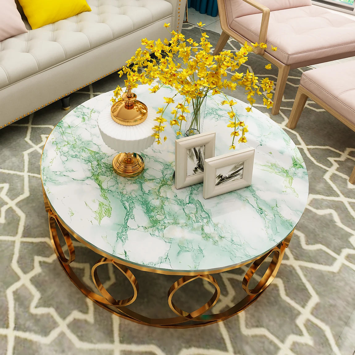 Width Marble Wallpaper Contact Paper Waterproof Oil-proof Wall Stickers PVC Self Adhesive Kitchen Ambry Countertop Home Decor Chef's Market