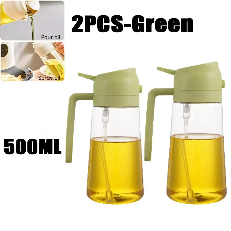 200/300/500ml Oil Spray Bottle BBQ Cooking Olive Oil Sprayer Plastic Baking Oil Spray Empty Bottle Vinegar Bottle Or  Oil brush colegio culinario de morelia