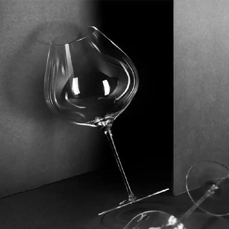 Large Capacity Sydonios Style Upscale Burgundy Cup Crystal Handmade Extremely Thin Wine Glass Aroma Enlarge Goblet colegio culinario de morelia