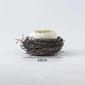 Creative Bird's Nest Decoration Dessert Bowl, Eggshell Bowl, Ceramic Tableware, Baking Pudding Bowl, Egg Steamer, Kitchenware colegio culinario de morelia