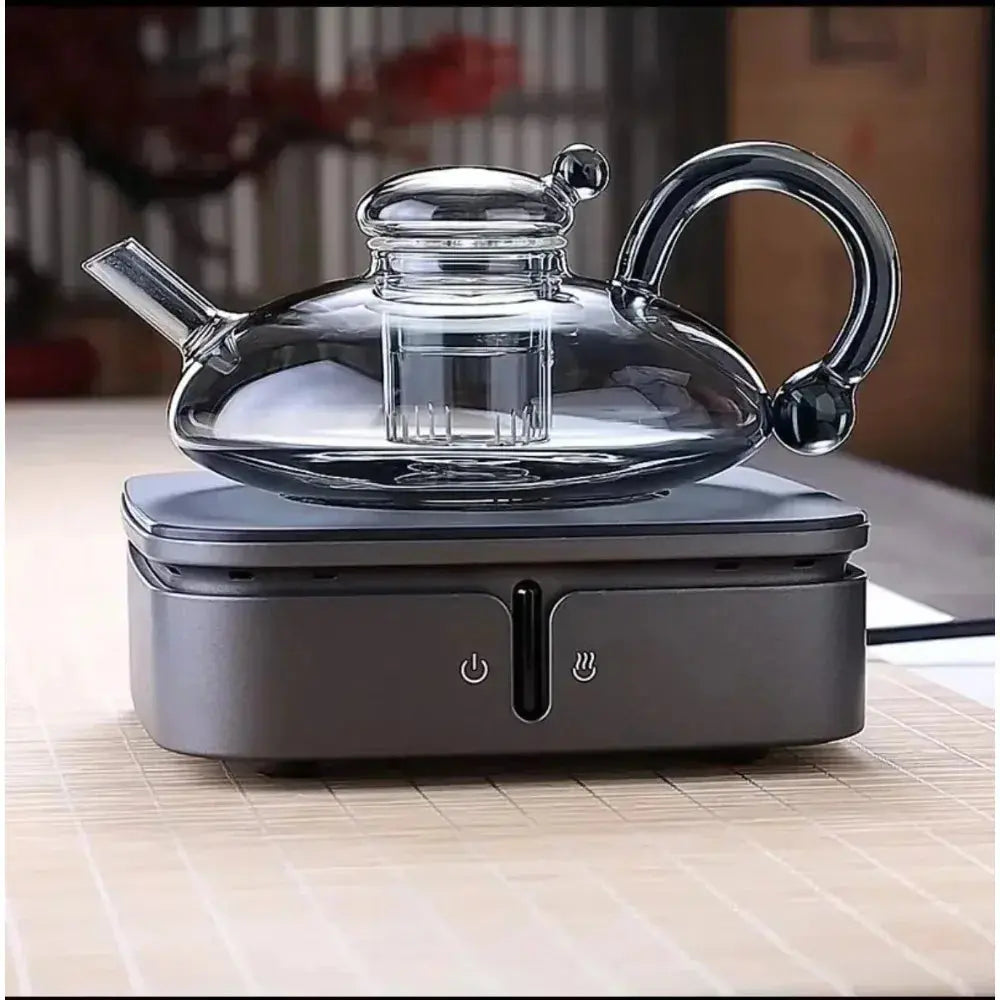 Clear Glass Teapot with Infuser Heat Resistant for Loose Leaf Tea Elegant Teaware for Home & Office Affordable Luxury Health Pot colegio culinario de morelia