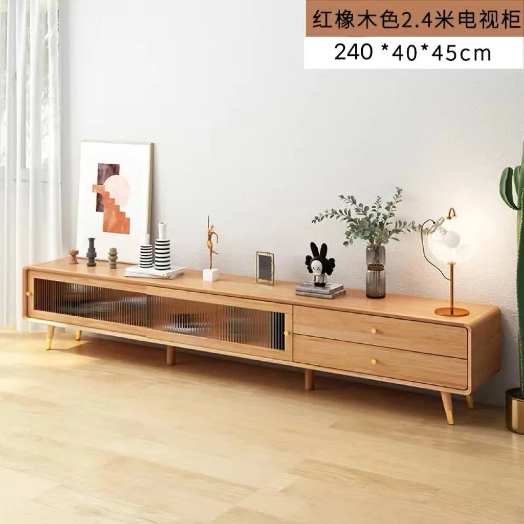 Wood Moveable Tv Cabinet Brown Modern Universal Farmhouse Storage Drawers Tv Cabinet Haushalt Muebles Para Tv Home Furniture Chef's Market