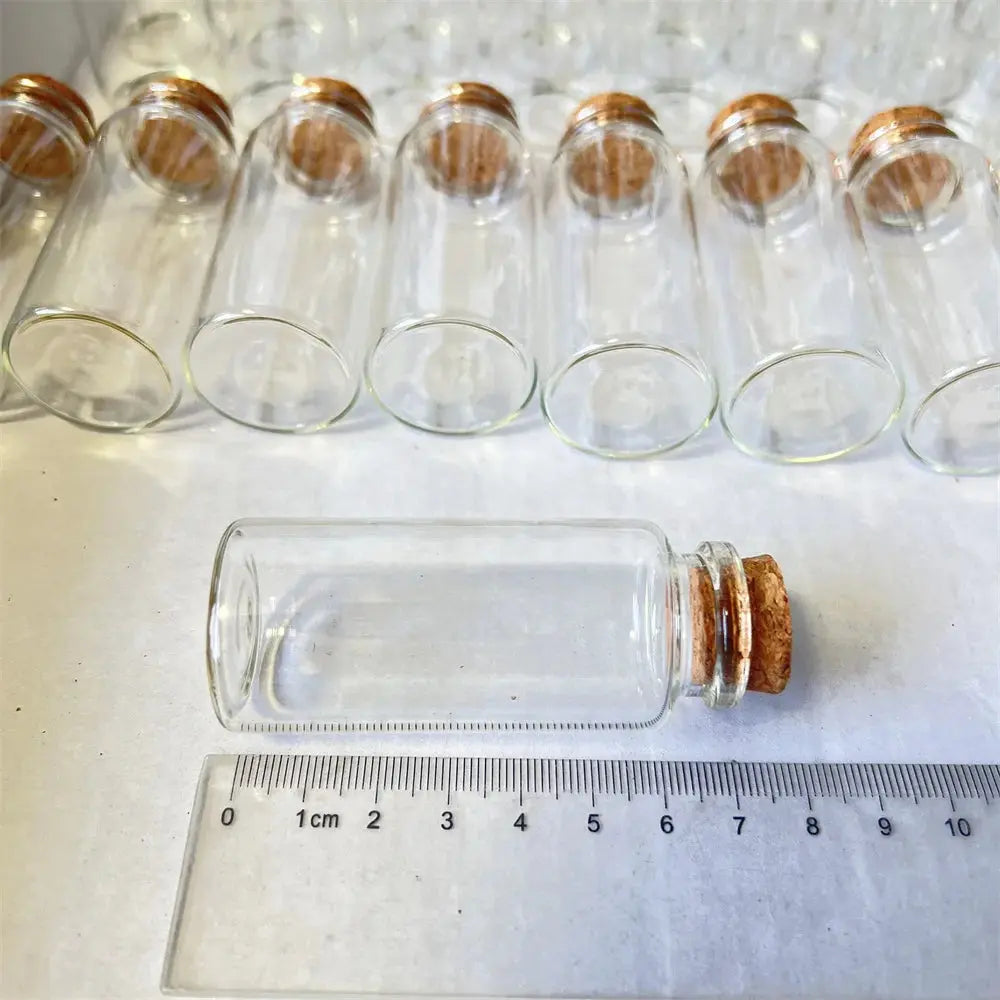 15/36/56 pcs 30x70mm 30ml Glass Jars Cork Tiny Test Tube Bottles Clear Mini Containers DIY Wedding Favors Wishing Bottle colegio culinario de morelia