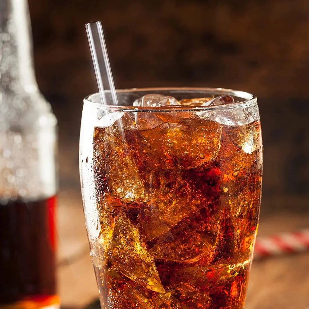 6'' Short Glass Drinking Straws Mini Reusable Eco-friendly Glass Straws for Cocktail Beer Wine Bar Drinkware Accessory Barware colegio culinario de morelia