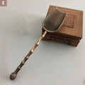 1pcs  Wooden Spoon Japanese Tea Spoon Ebony Teaspoon Wood Retro Creative Tea Shovel Tea KongFu Tea Ceremony Accessories Gift colegio culinario de morelia