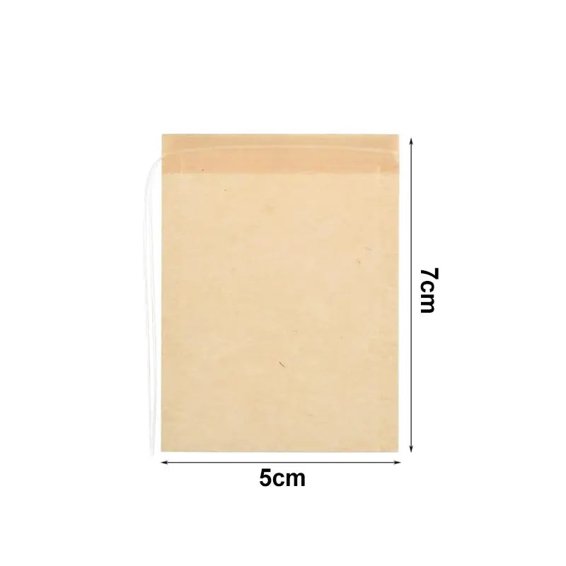 500/100PCS Disposable Teabags with Drawstring Coffee Filter Paper Bag Empty Loose Tea Bags Infuser for Spice Kitchen Teaware colegio culinario de morelia