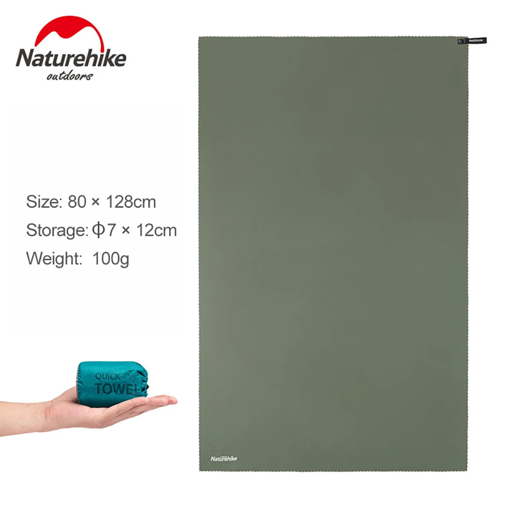 Naturehike Quick Drying Absorbent Bath Towel,Backpacking Hiking,Swimming,Camping Bath Towel,Breathable Beach Travel Gym Towel Chef's Market