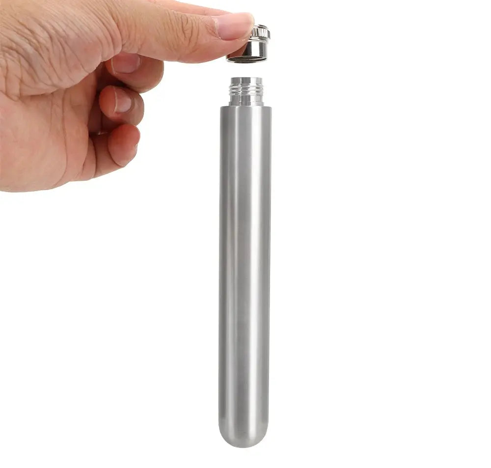 1/1.5 Oz Wine Bottle Portable Whisky Hip Flasks Stainless Steel Pocket Tubular Pot Wine Gift for Men colegio culinario de morelia