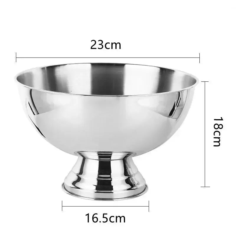 3L Bottle Cooler 304 Stainless Steel Deer Head Ear Can Cooler Champagne Bowl Bucket Keg Double Wall Beer Ice Bucket Bar Supplies colegio culinario de morelia