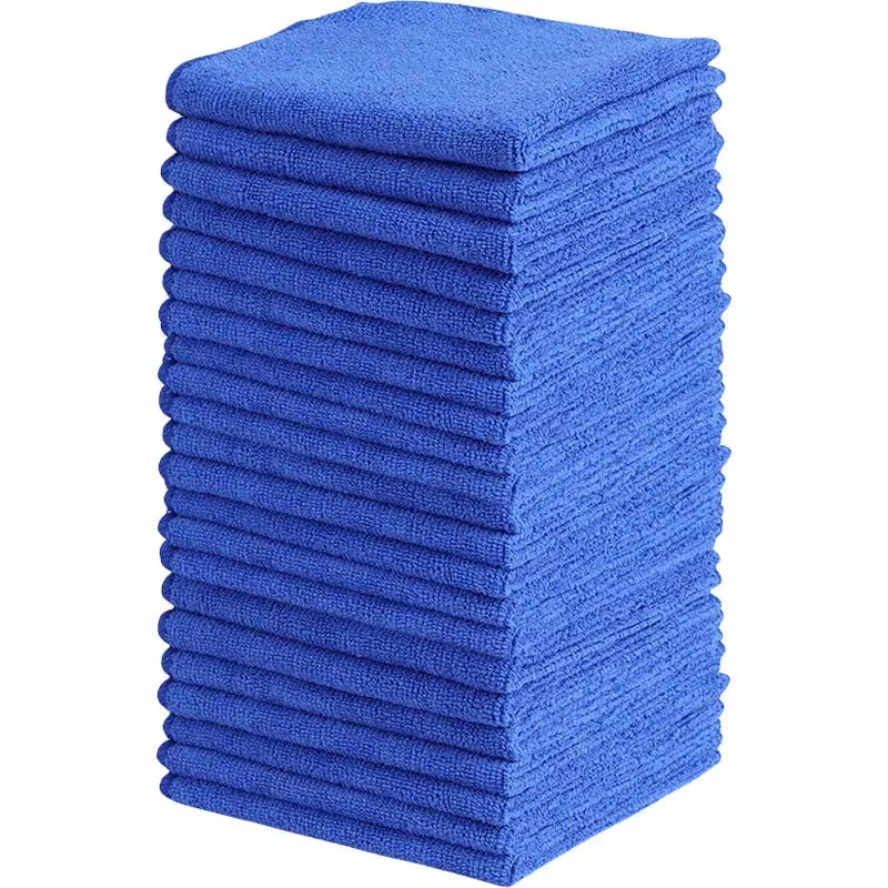 3/50pcs Microfiber Towels Car Wash Drying Cloth Towel Household Cleaning Cloths Auto Detailing Polishing Cloth Home Clean Tools colegio culinario de morelia
