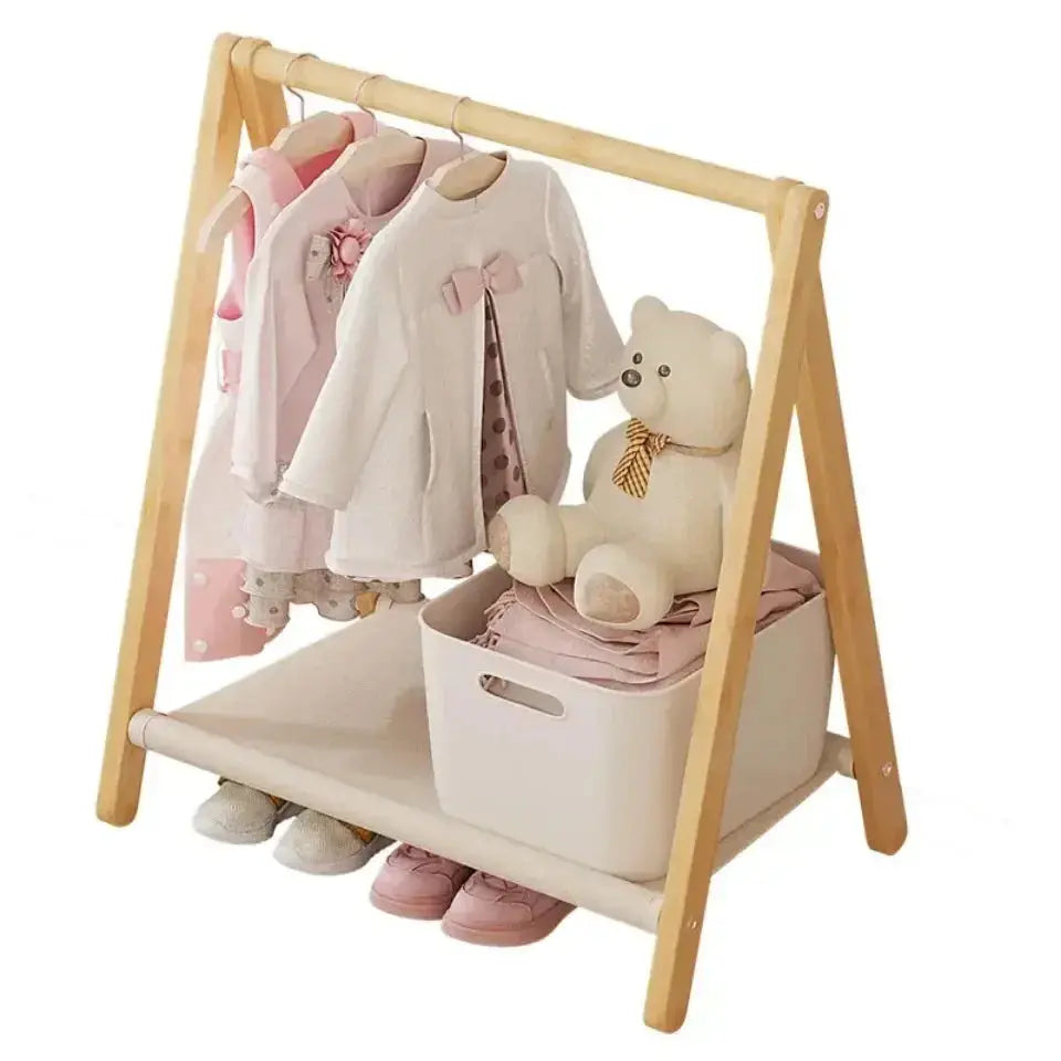 Floor Folding Clothes Hanger Multi-storey Simplicity Indoor Clothes Hanger Bedroom Dormitory Home Underwear and Hat Towel Rack colegio culinario de morelia