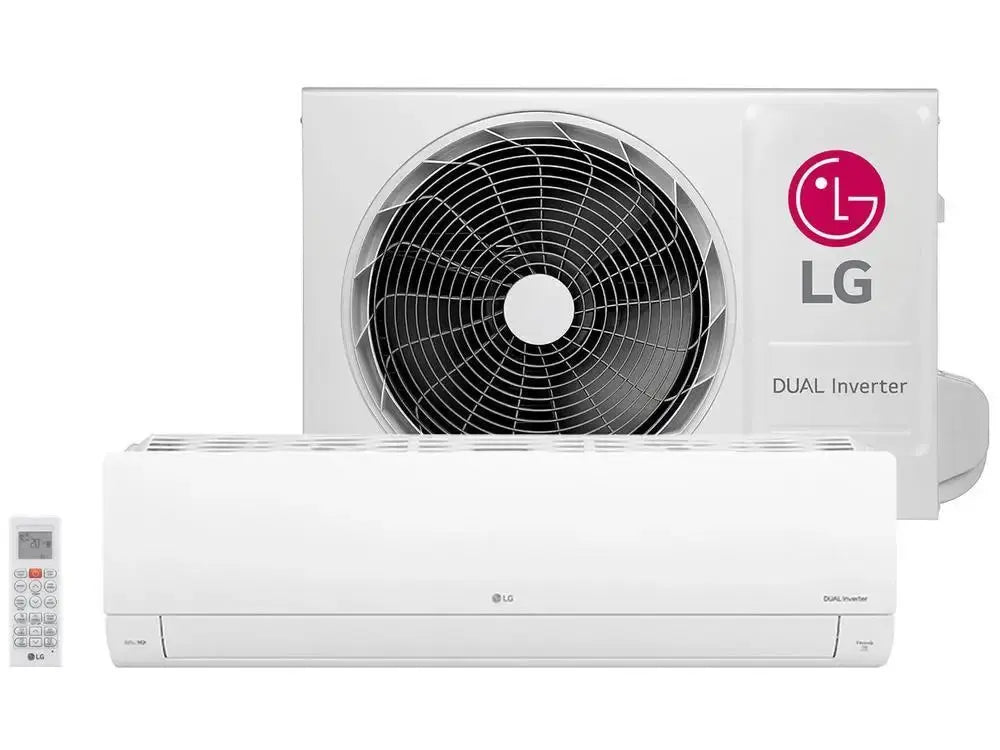 Air Conditioning Split Hi-Wall LG Dual Inverter Compact + AI 12.000 BTUs Cold Compact S3-Q12JAQAL - 220V colegio culinario de morelia