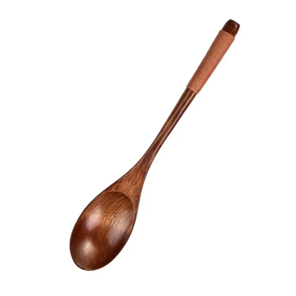 High Quality Natural Wooden Spoon Handmade Dinner Kit Wooden Fork Kitchen Accessories colegio culinario de morelia