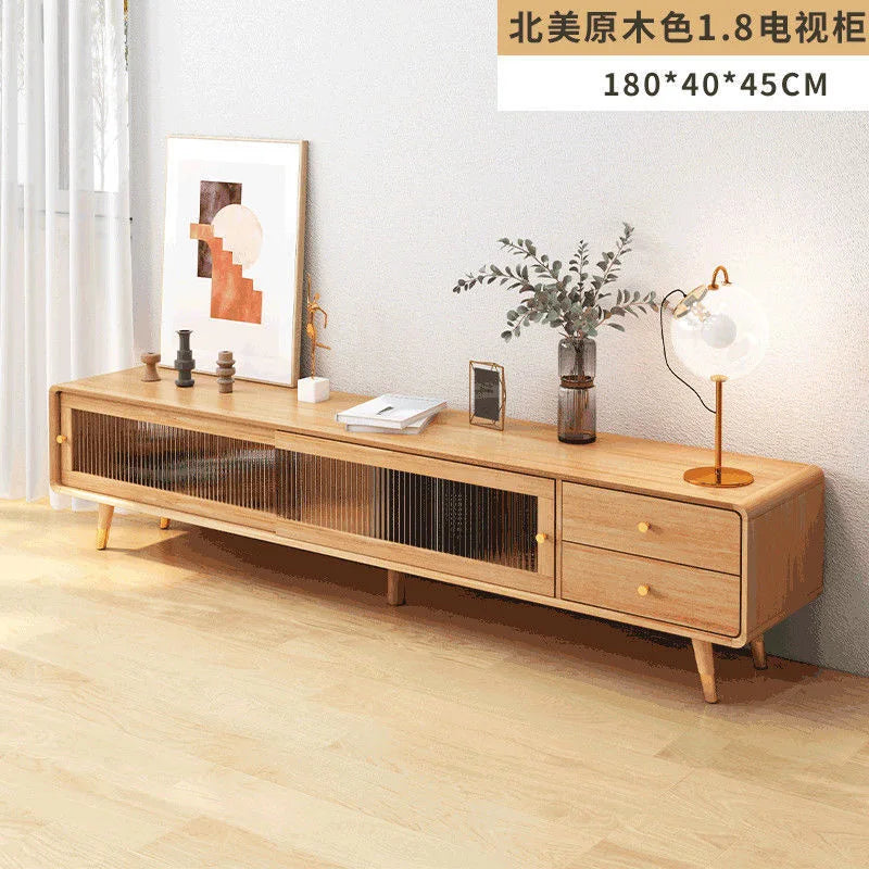 Wood Moveable Tv Cabinet Brown Modern Universal Farmhouse Storage Drawers Tv Cabinet Haushalt Muebles Para Tv Home Furniture Chef's Market