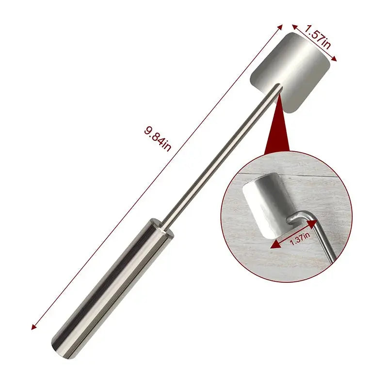 Corn on the Cob Remover Stainless Steel Planer Ergonomic Handle Peeler Peel, Separate & Enjoy Fresh Corn with Minimal Effort colegio culinario de morelia