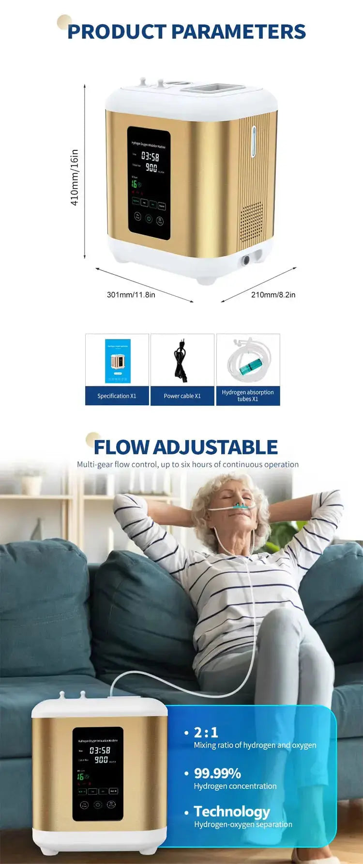 Home Use PEM HHO Therapy Hydrogen H2 Generator Inhaler 600ML/900ML 99.99% Pure Oxyhydrogen Inhalation Therapy Machine colegio culinario de morelia