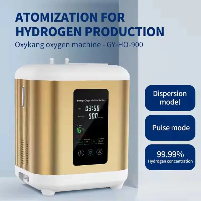Home Use PEM HHO Therapy Hydrogen H2 Generator Inhaler 600ML/900ML 99.99% Pure Oxyhydrogen Inhalation Therapy Machine colegio culinario de morelia