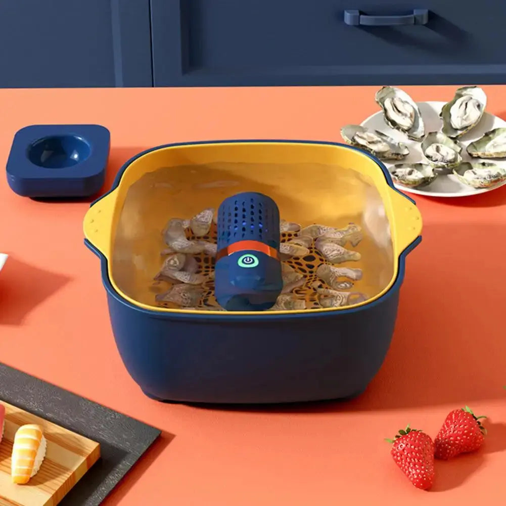 Fruit and Vegetable Cleaning Machine Food Purifier 3000mAh Fruit Cleaning Device Waterproof for Fruits Veggies for Meat Seafood colegio culinario de morelia