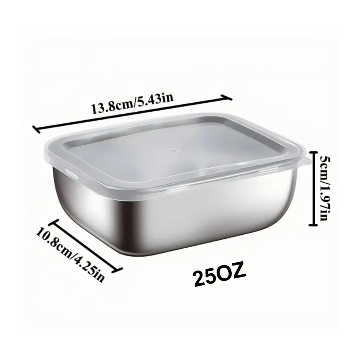 12PC Stainless Steel Food Storage Containers with Lids Leakproof, Lunch Boxes, Kimchi Containers for food storage Nestable colegio culinario de morelia