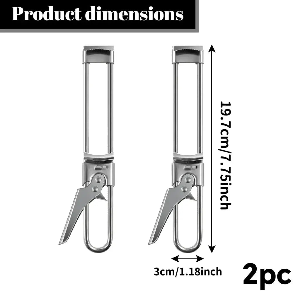 Can Opener Adjustable Stainless Steel Non-Slip Multifunction Manual Jar Bottle Bottle Lid Opener Gadget Home Gadgets Accessories colegio culinario de morelia