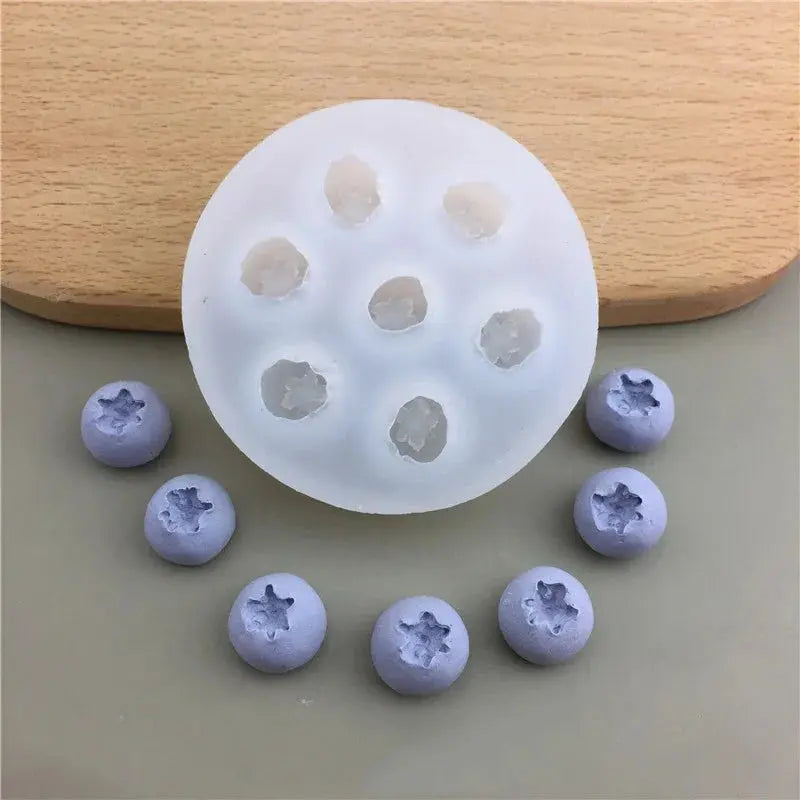 3D Simulation Fruit Fondant Chocolate Mold Blueberry/Raspberry Silicone Candle Soap Mold Cake Decorating Tool Baking Accessories colegio culinario de morelia