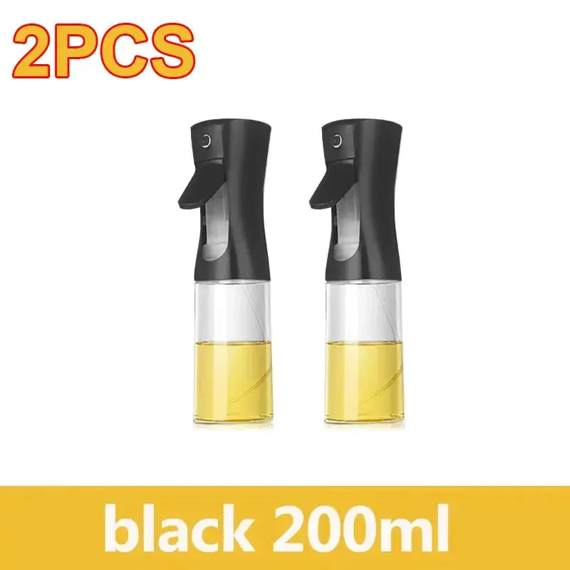 200/300/500ml Oil Spray Bottle BBQ Cooking Olive Oil Sprayer Plastic Baking Oil Spray Empty Bottle Vinegar Bottle Or  Oil brush colegio culinario de morelia