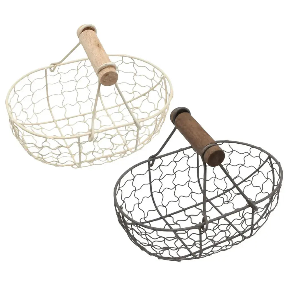 Iron Fruit Basket with Wooden Handle Bread Basket Storing Food Photography Props for Kitchen Organizer Fruit Bread Snack colegio culinario de morelia