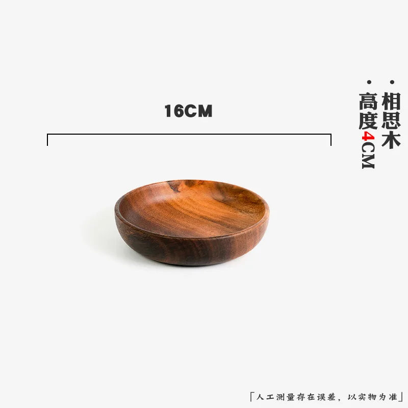 Extra Large Siwood Bowl Tray Set, Round Wooden Tray, Extra Large Salad Bowl, Solid Wood Tray, Custom Mixing Bowls, Ramen Chef's Market