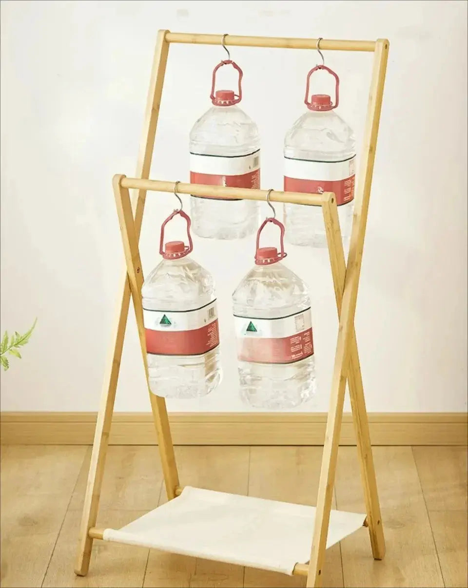 Floor Folding Clothes Hanger Multi-storey Simplicity Indoor Clothes Hanger Bedroom Dormitory Home Underwear and Hat Towel Rack colegio culinario de morelia