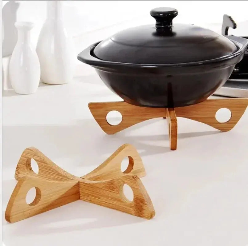 Bamboo Heat Resistant Pan Mats Removable Pot Mat Holder Kitchen Cooking Insulation Pad Bowl Cup Coasters colegio culinario de morelia