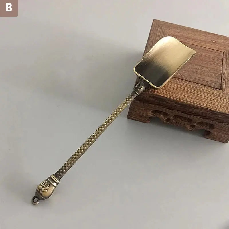 1pcs  Wooden Spoon Japanese Tea Spoon Ebony Teaspoon Wood Retro Creative Tea Shovel Tea KongFu Tea Ceremony Accessories Gift colegio culinario de morelia