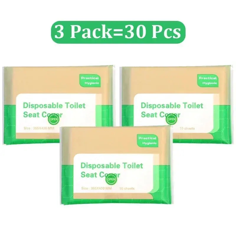 50/30/10PCS Portable Disposable Toilet Seat Paper Waterproof Soluble Water Covers Type Travel Camping Hotel Bathroom Accessories colegio culinario de morelia