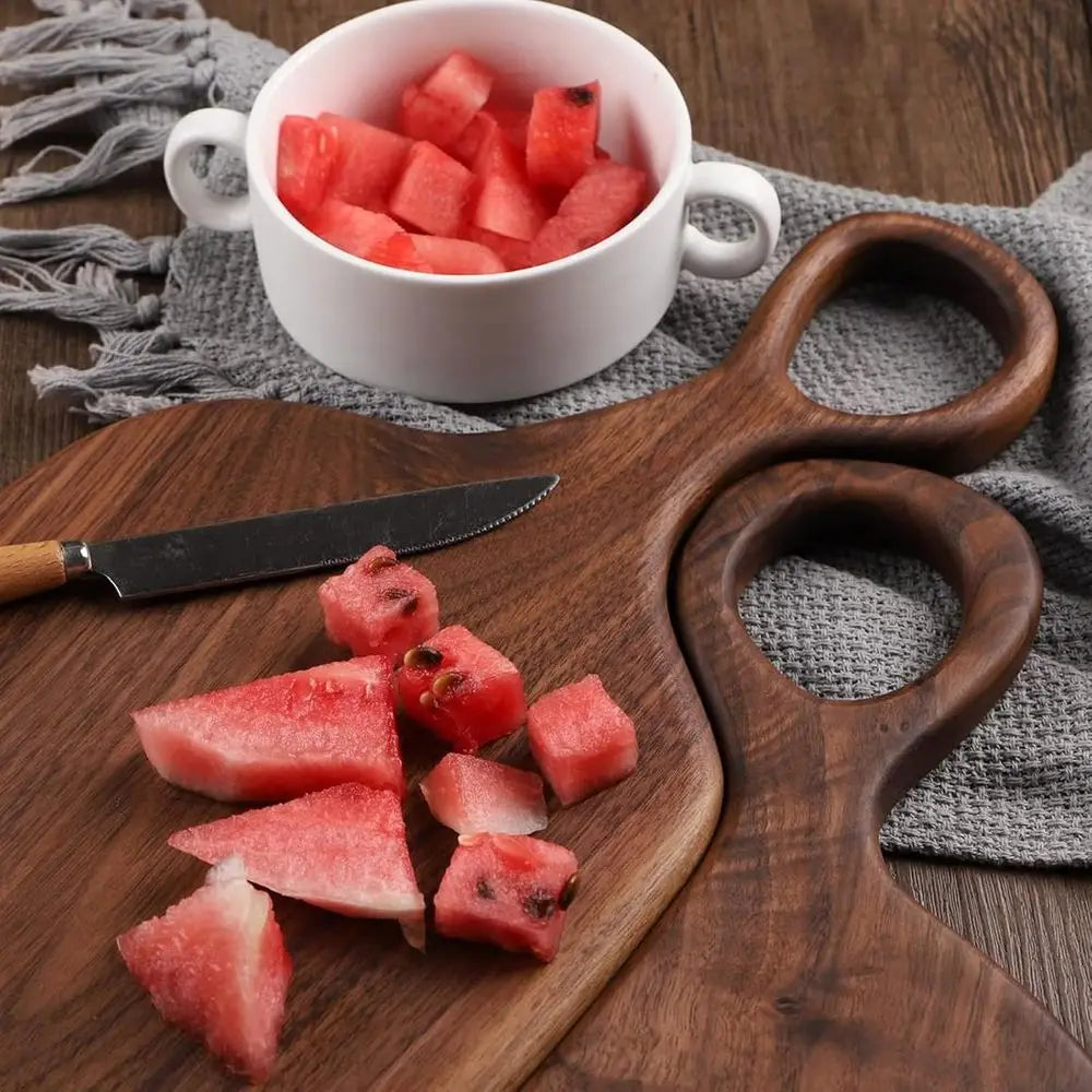 Anniversary Charcuterie Set: 2-Piece Wood Cutting Boards for Couples, Perfect Wedding or Birthday Gift for Spouses and Parents Chef's Market