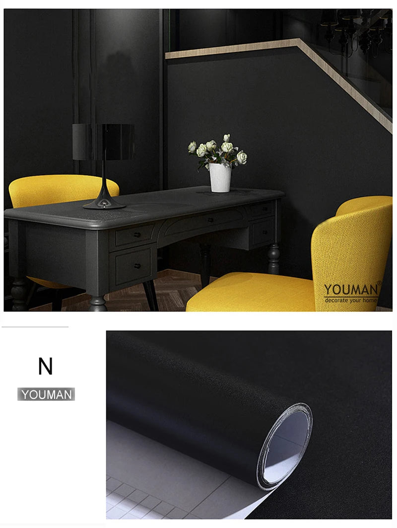 Width Marble Wallpaper Contact Paper Waterproof Oil-proof Wall Stickers PVC Self Adhesive Kitchen Ambry Countertop Home Decor Chef's Market