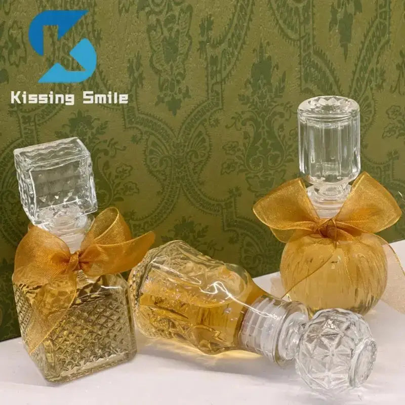 5 10 15 Pcs Whiskey Liquor Bottle 50ml Cute Glass Dispenser Mini Alcohol Guest Gift Wedding Decanter Wine Pot Shot Jars Bar Set colegio culinario de morelia