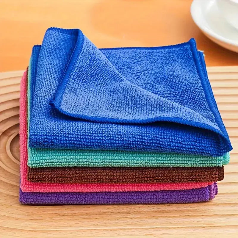 3/50pcs Microfiber Towels Car Wash Drying Cloth Towel Household Cleaning Cloths Auto Detailing Polishing Cloth Home Clean Tools colegio culinario de morelia