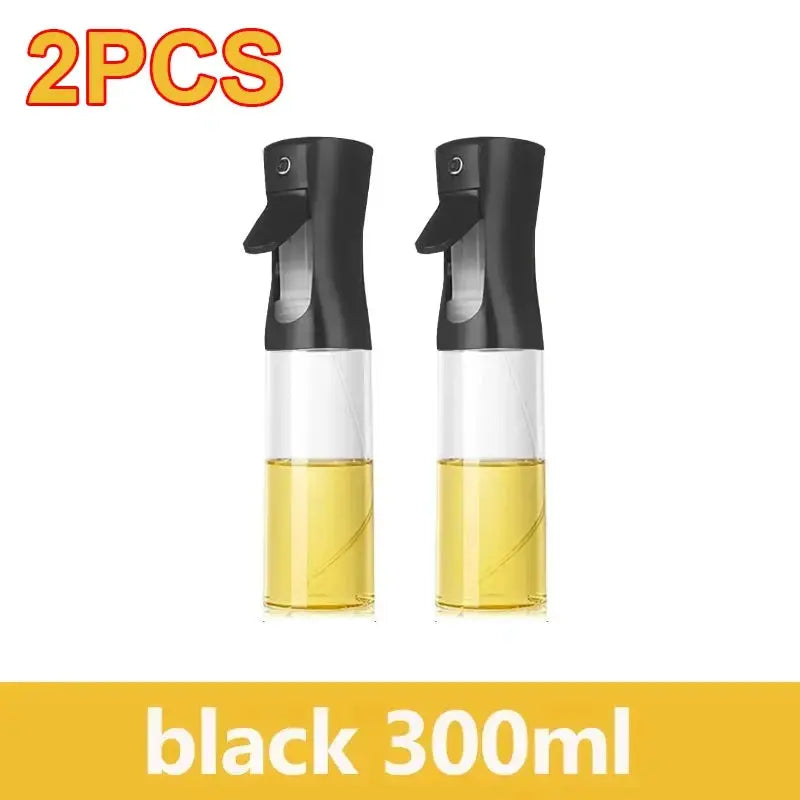 200/300/500ml Oil Spray Bottle BBQ Cooking Olive Oil Sprayer Plastic Baking Oil Spray Empty Bottle Vinegar Bottle Or  Oil brush colegio culinario de morelia