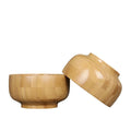 Bamboo Soup Bowl Fashion Natural Healthy Bamboo Rice Bowl Chef's Market