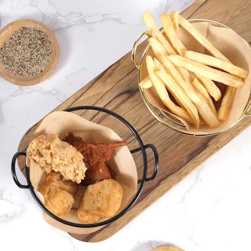 French Fries Stand Cone Basket Fry Holder with Dip Dishe Cone Snack Fried Chicken Display Rack Food Shelves Bowl Kitchen tools colegio culinario de morelia