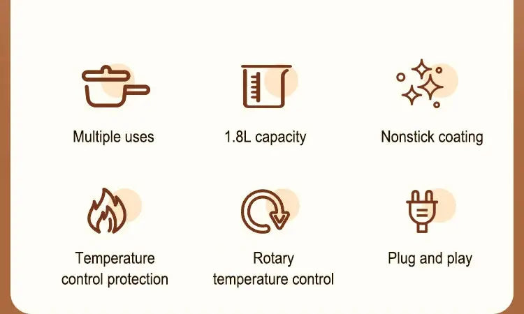 110V/220V Electric Rice Cooker Multifunctional Stew Pan Non-stick Cookware for Kitchen Offer Multicooker Hot Pot Home Appliance colegio culinario de morelia